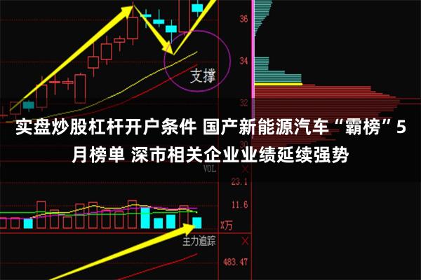 实盘炒股杠杆开户条件 国产新能源汽车“霸榜”5月榜单 深市相关企业业绩延续强势