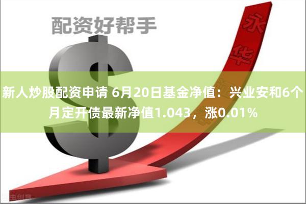 新人炒股配资申请 6月20日基金净值：兴业安和6个月定开债最新净值1.043，涨0.01%