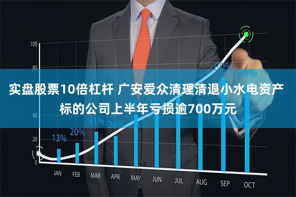 实盘股票10倍杠杆 广安爱众清理清退小水电资产 标的公司上半