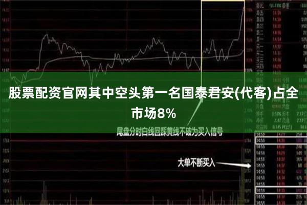 股票配资官网其中空头第一名国泰君安(代客)占全市场8%