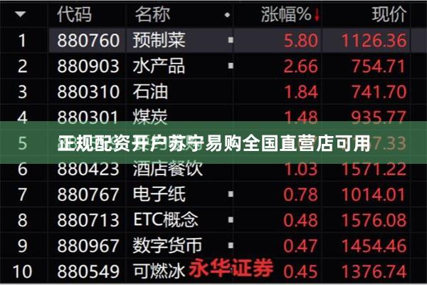 正规配资开户苏宁易购全国直营店可用