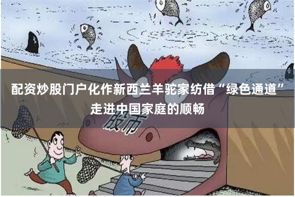 配资炒股门户化作新西兰羊驼家纺借“绿色通道”走进中国家庭的顺畅